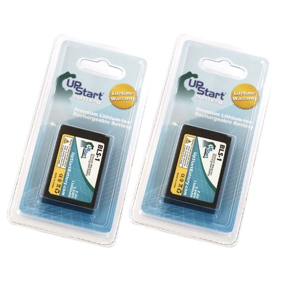 2-Pack Replacement Olympus BLS1 Battery for PS-BLS1, BCS-1, BLS-1, BLS1, EP2, E600, PEN E-PL1, E-P2, E620, E420, EPM1, E-600, E-PL3, E-P3, E-620, EP3, EPL1 Digital Camera(1150mAh, 7.4V, Lithium-Ion)