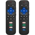 2 Pack Replacement Remote Control Only for TV, Compatible TCL /Hisense ...