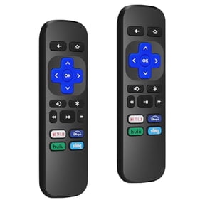 2 Pack Replacement Remote Control for Roku Box,for Roku Express Remote Replacement,for Roku Player Remote,for Roku Premiere,1/2/3/4,HD,LT,XS,XD,(NOT for Stick/TV)