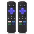 thumbnail image 1 of (2 Pack) Replacement Remote Control for Roku TV - Compatible with TCL/Hisense/Onn/Philips/Sharp/Westinghouse/JVC/RCA/Hitachi/SANYO/Element Roku Smart Television, 1 of 7
