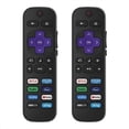 thumbnail image 1 of 2-Pack Replacement Remote Control for Roku TV–8-Button Simple Remote, No Pairing Needed (Not for Roku Stick or Box), 1 of 6
