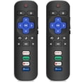 thumbnail image 1 of 2 Pack Replacement Remote Controls for Roku TV,Compatible with TCL/Hisense/Sharp/Philips/Onn/Element Roku TV (Not for Roku Stick,Box or Speaker), 1 of 7