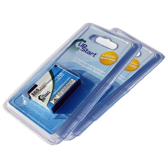 2-Pack Replacement Skygolf SG5 Battery for SkyCaddie SG5 Rangefinder GPS Navigators (1100mAh, 3.7V, Lithium-Ion)