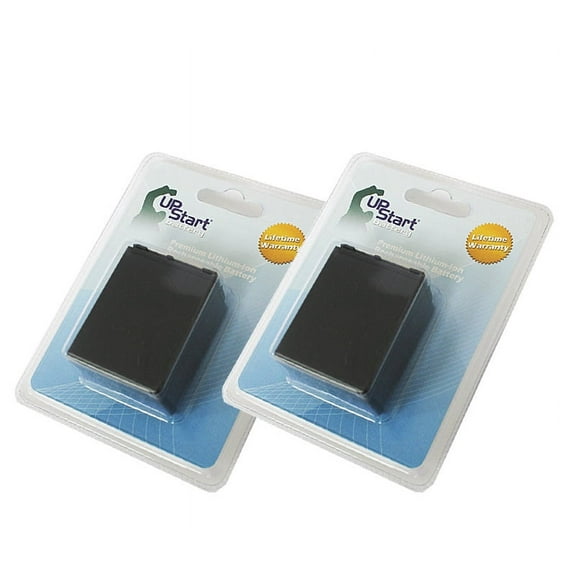 2-Pack Replacement Sony NP-FV100 Fully Decoded Battery for Sony NP-FV30, BC-TRV, AC-VQV10, DVD105E, HC26E, SR190E, SX73E, CX105VE, CX110 Camcorders (3900mAh, 7.2V, Lithium-Ion)
