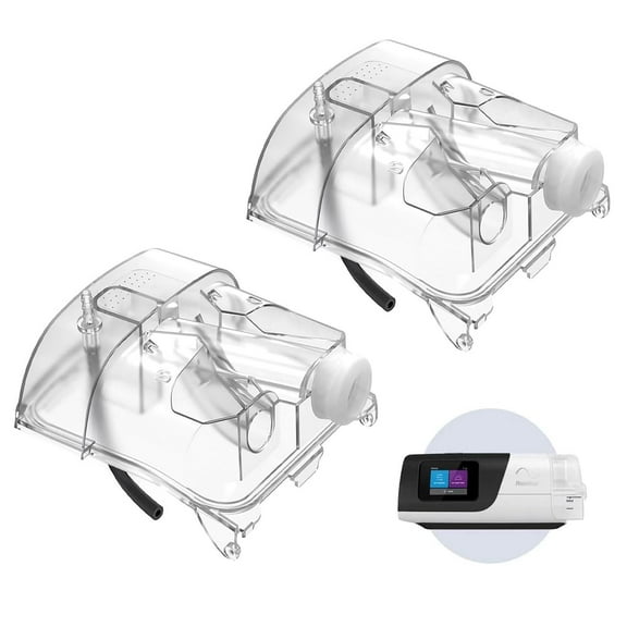 2 Pack Replacement Tubing Adapter for ResMed AirSense 11 and AirCurve 11 Series Machines, Compatible with SoClean CPAP Cleaner and Sanitizer Machines, Universal Tubing Adapter Only(lid only)