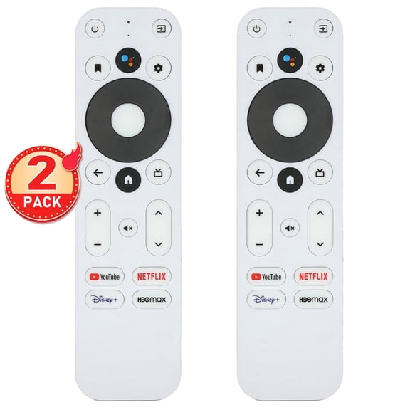 (2 Pack) Replacement Voice Remote Control for Onn. Android TV 2K FHD / 4K UHD Streaming Stick TV Box 100024646 100026240