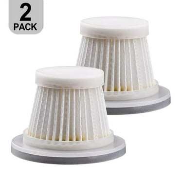 2 Pack Replacement Washable Filter for Cordless Car Vacuum Cleaner Compatible Use
