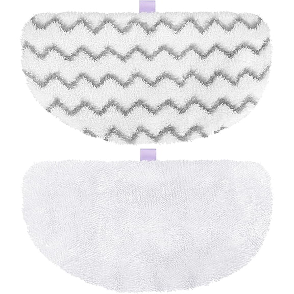 2-Pack Replacement Washable Steam Mop Pads Fit for Bissell Powerfresh 1940 1440 203-2633 Series Steam Mop Cleaner