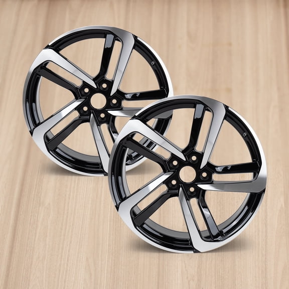 2-Pack Replacement Wheel Rim 19"x8.5" Aluminum Wheel for Honda Accord 2018-2022, Black