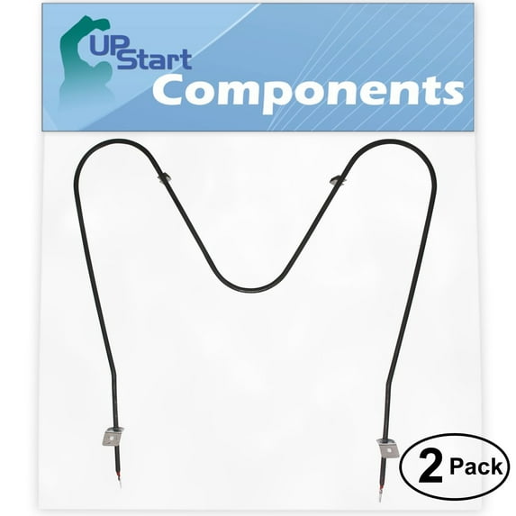 2-Pack Replacement for Frigidaire F04C322BSB Bake Element - Compatible with Frigidaire 316075104 Oven Heating Element