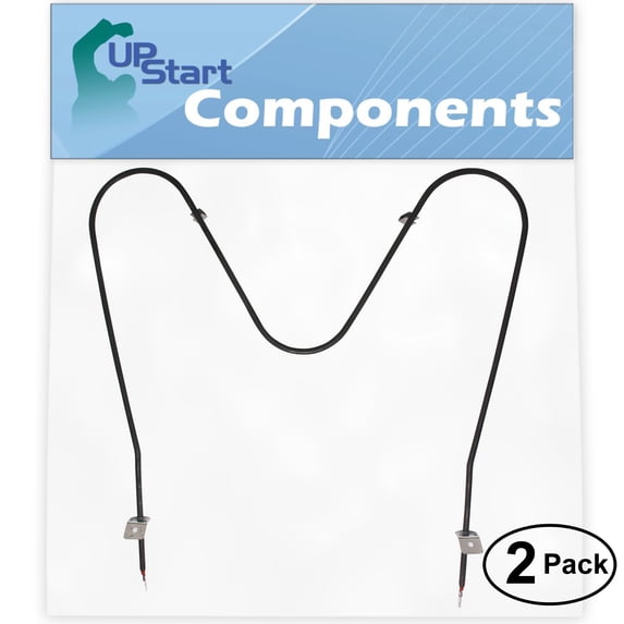 2-Pack Replacement for Frigidaire FEF368CCBC Bake Element - Compatible with Frigidaire 316075104 Oven Heating Element