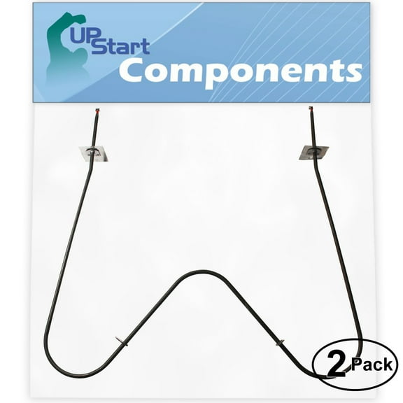 2-Pack Replacement for Kenmore / Sears 6286628590 Bake Element - Compatible with Kenmore / Sears 5303051519 Oven Heating Element