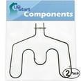 thumbnail image 1 of 2-Pack Replacement for General Electric JBP79CB4CC Bake Element - Compatible with General Electric WB44T10011 Oven Heating Element, 1 of 3