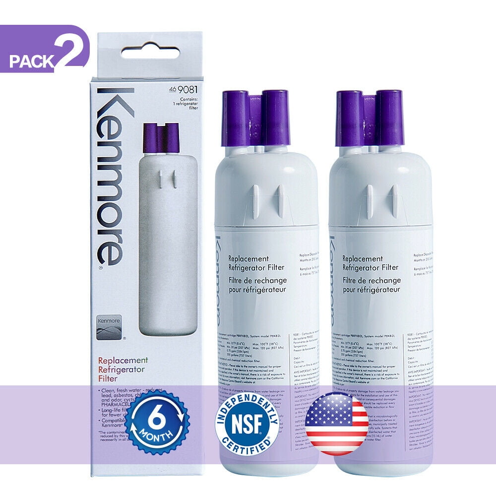 2 Pack Replacement for Kenmore 469081 469930 Refrigerator Water Filter new0