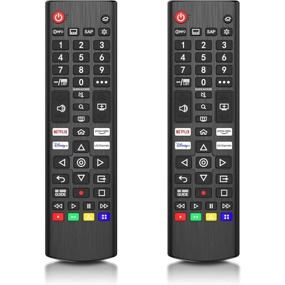 2 Pack Replacement Universal for LG Smart TV Remote Control,for All LG Smart TVs