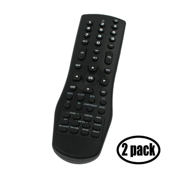 2 Pack Replacement for Vizio VR1 TV Remote Control Works with Vizio VW26L Television