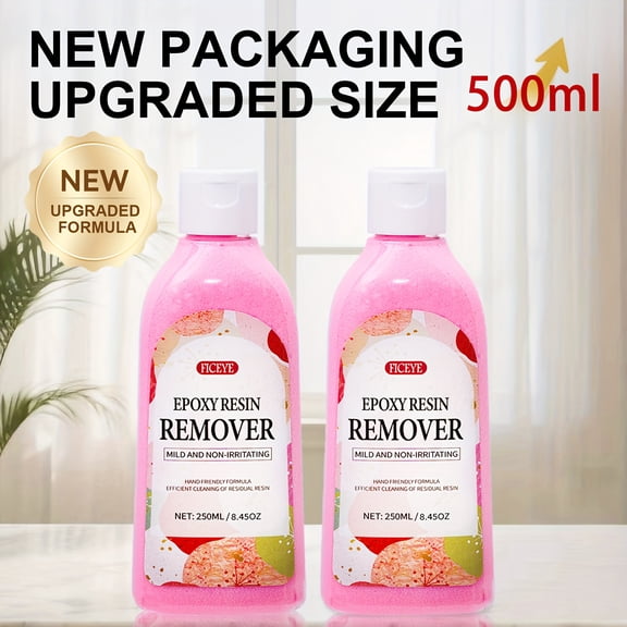 2-Pack Resin Cleaner-Strong Resin Remover-Total 16.91oz For Deep Cleaning