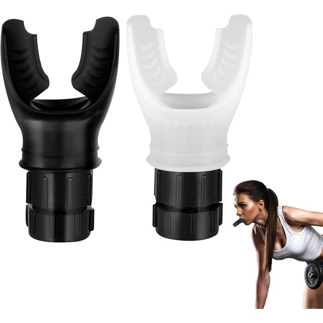 2 Pack Respiratory Muscle Trainer,Exercise Trainer with Adjustable
