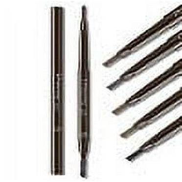 2-Pack Retractable Eyebrow Pencil with Slant Tip & Brush – Waterproof Double-End Brow Makeup for Precise, Long-Lasting Style TIKA