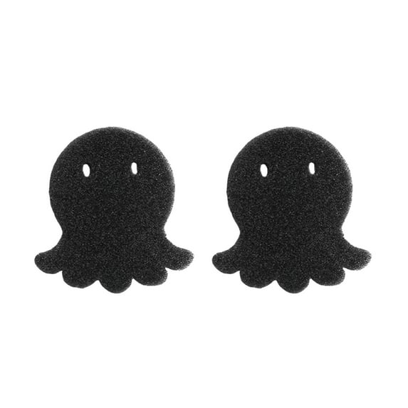 2-Pack Reusable Pet Hair Remover for Laundry - Lint & Catcher Sponge for Dog/Cat Hair Removal from Clothes, Bedding & Dryer - Black