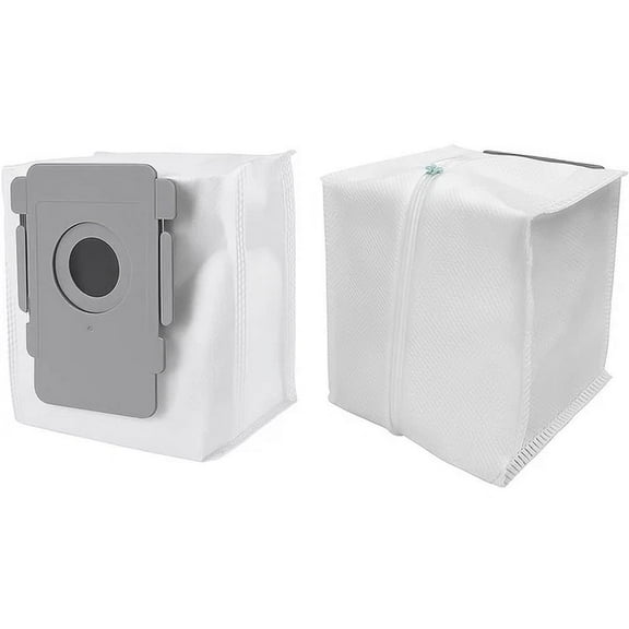 2 Pack Reusable Refill Zippered Dust Bag For Irobot Roomba S9 S9+ I1+ I3 I5 J7+