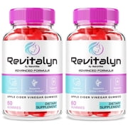 2 Pack Revitalyn Gummies   Advanced Apple Cider Vinegar Gummies for Wellness, Skin & Daily Balance | Delicious ACV Supplement for Everyday Support 120 Gummies