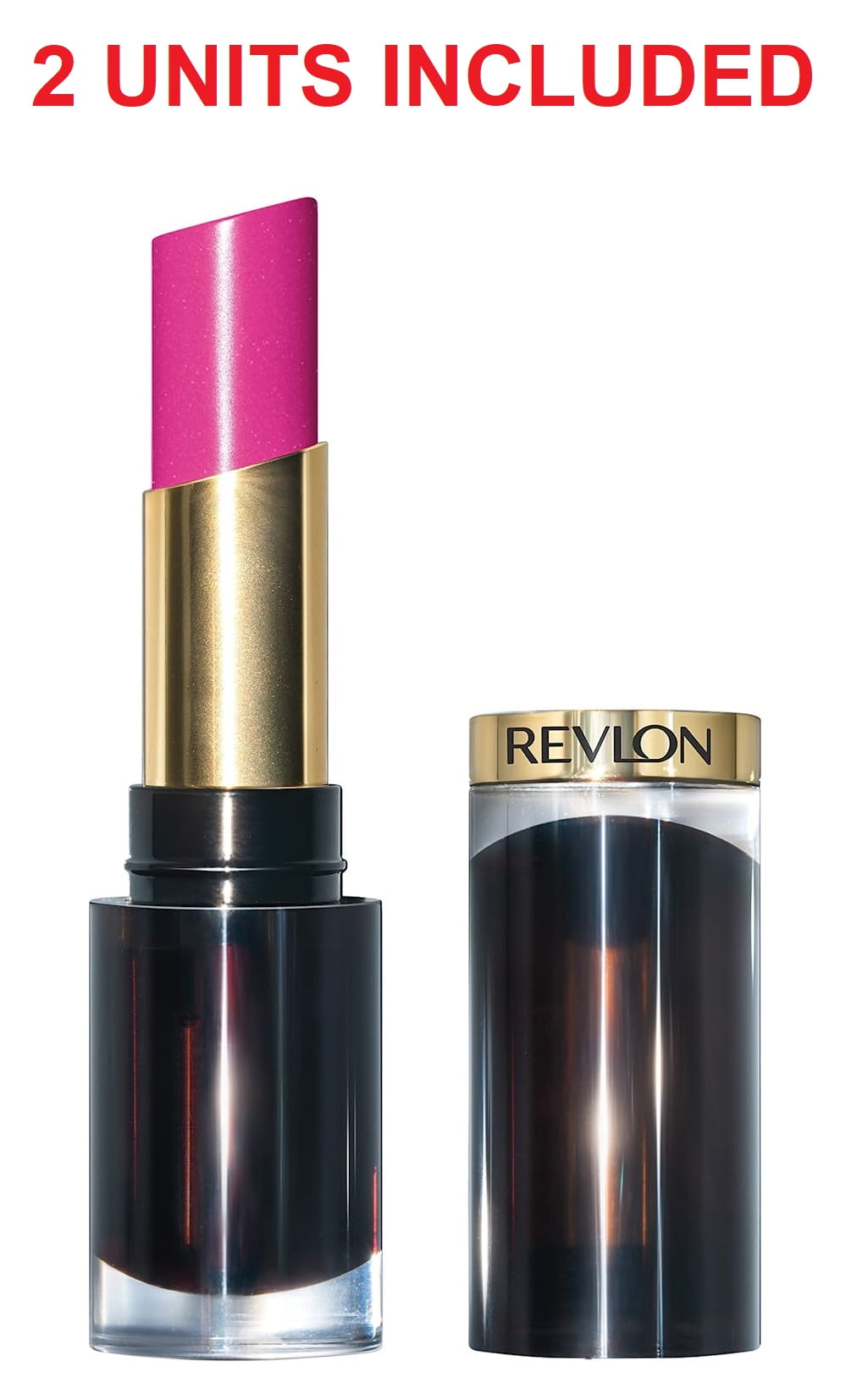 2 Pack: Revlon Super Lustrous Glass Shine Lipstick - 022 Fuchsia Gleam