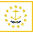 thumbnail image 1 of 2-Pack Rhode Island State Flag Decal Sticker | 5-Inches By 3-Inches | Laminated Vinyl Decal | PDS345, 1 of 1