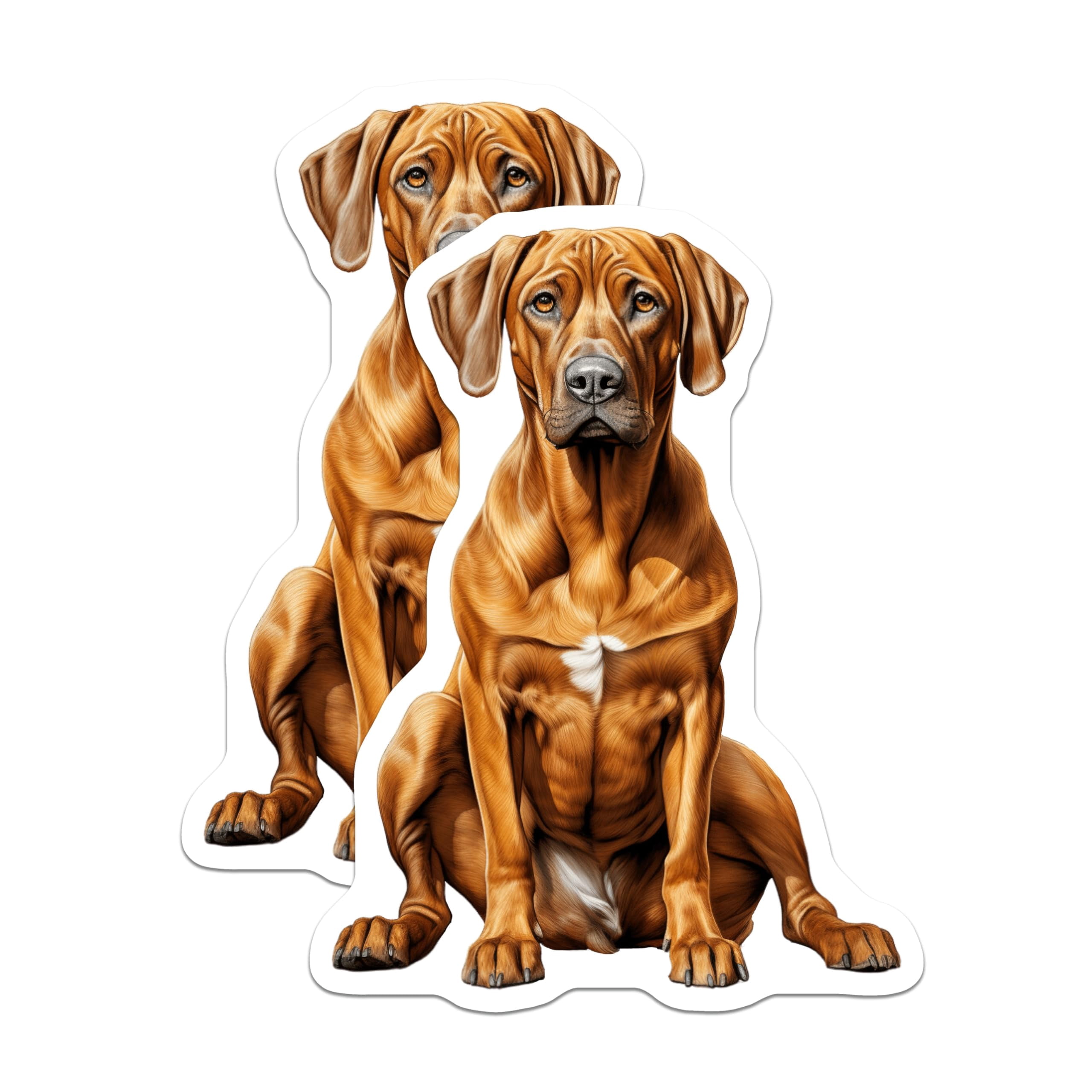 (2 Pack) Rhodesian Ridgeback Magnets - Dog Mom Decor - Pet Owner ...
