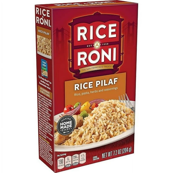 2-Pack Rice-A-Roni, Rice Mix Pilaf, 7.2 Ounce