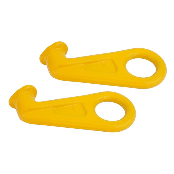 (2 Pack) Right 45 Degree G80 SEA Shipping Container Lifting Hook, Shipping, Cargo, Storage, Moving