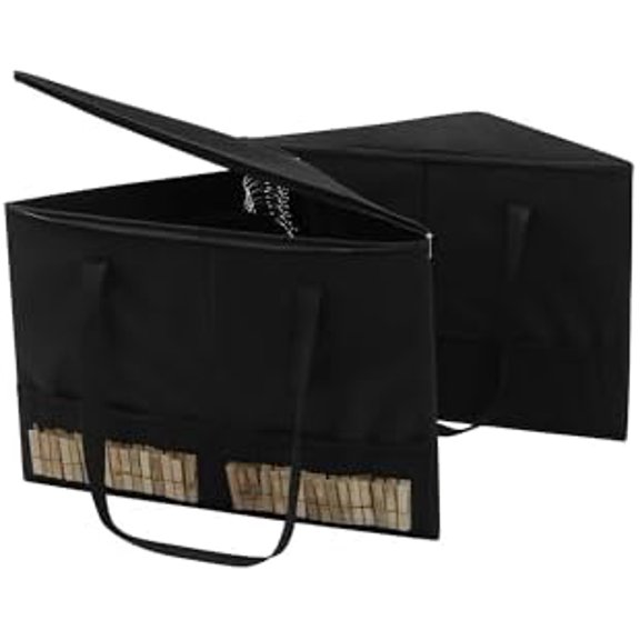 2 Pack Rigid Hanger Organizer, Triangle Storage Bin with Lid, Hanger Holder Stand for Space Saving, Clothes Organizer Stacker for Closet Laundry Rooms