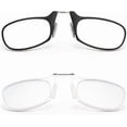 thumbnail image 1 of 2 Pack Rimless Reading Glasses for Men Women Rectangle Lightweight Frame Readers Office Use, 1 of 7