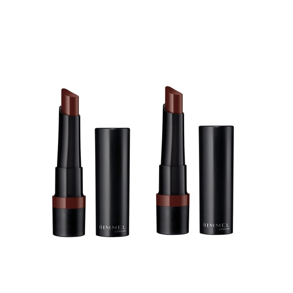 (2 Pack) Rimmel Lasting Finish Extreme Lipstick, Cray Cray