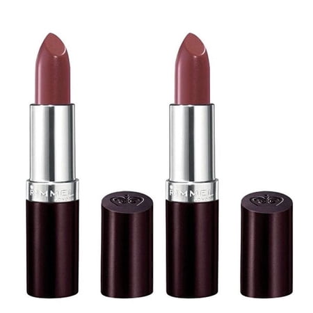 (2 Pack) Rimmel Lasting Finish Lipstick, Coffee Shimmer, 0.14 Ounces