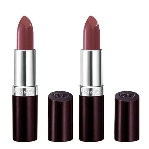 (2 Pack) Rimmel Lasting Finish Lipstick, Coffee Shimmer, 0.14 Ounces