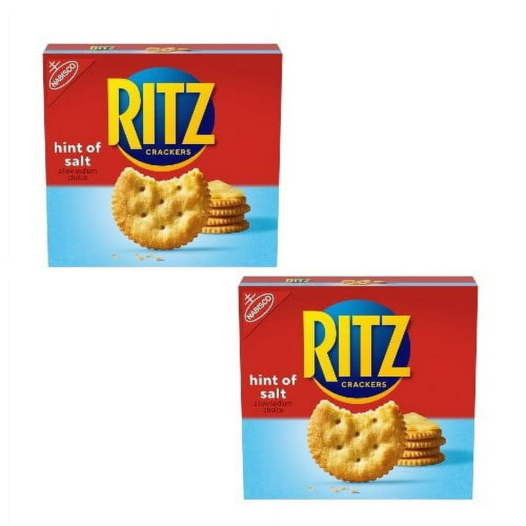 2 Pack ) Ritz Hint Of Salt Crackers - 13.7oz - Walmart.com