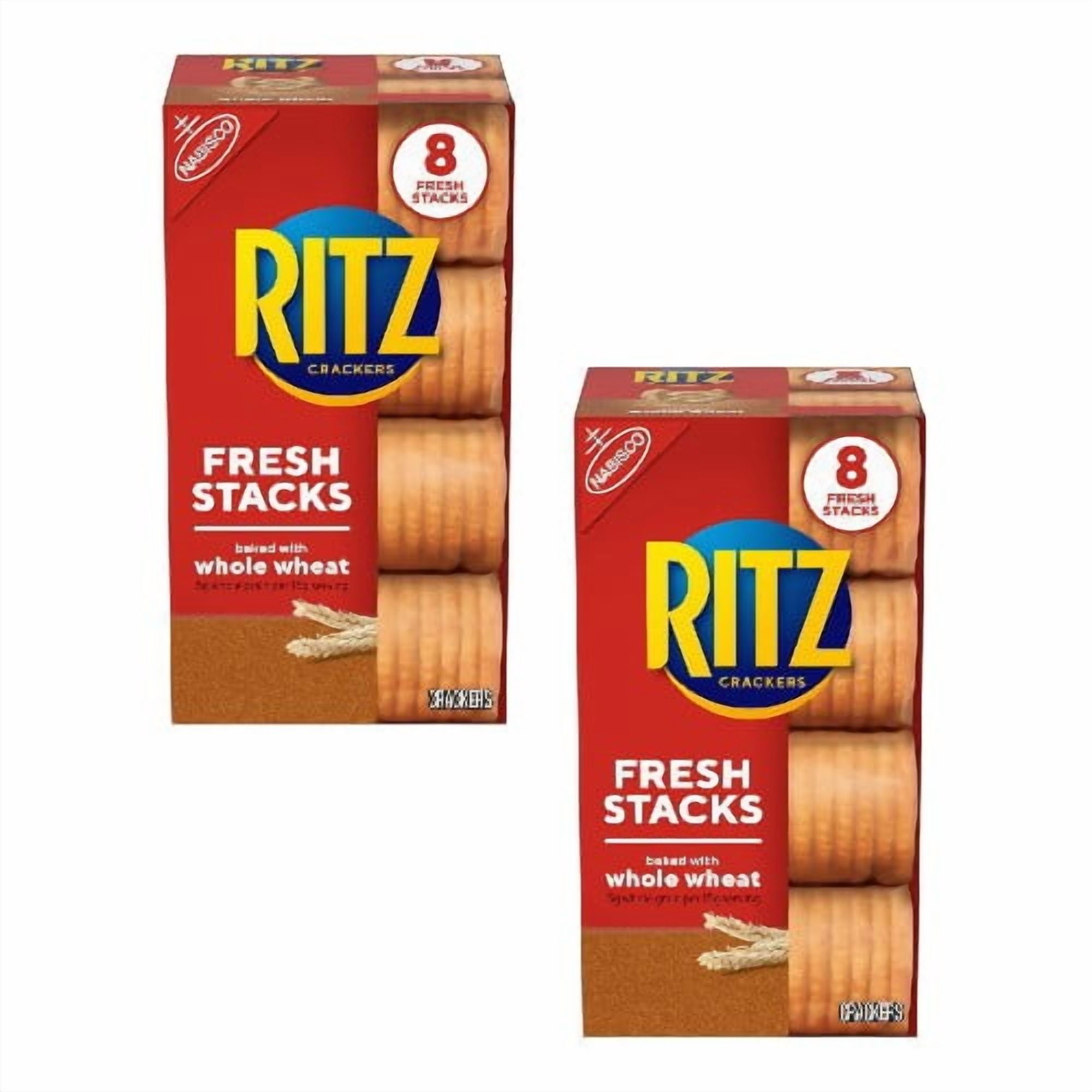 ( 2 Pack ) Ritz Whole Wheat Crackers - Fresh Stacks - 11.6oz