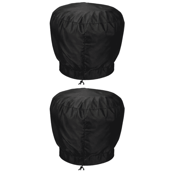 2 Pack Roof Vent Cover, Waterproof Outdoor 210D Oxford Cloth Turbine Hood Protector, All-Weather Exhaust Fan Shield for Home Roof Vents