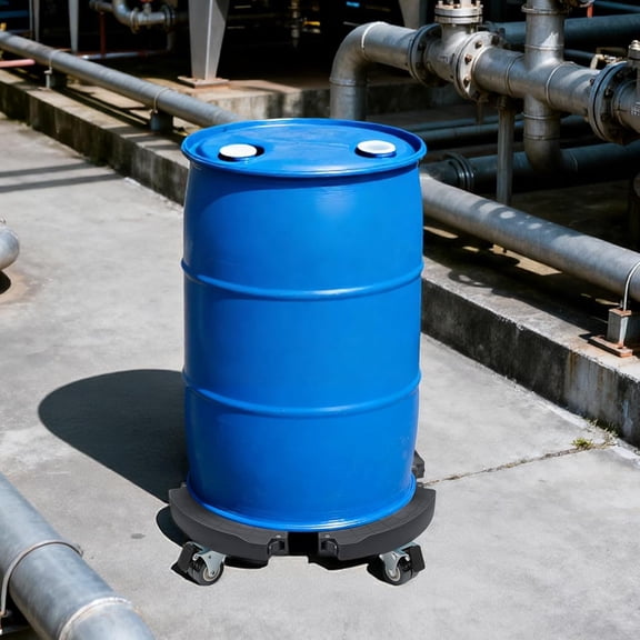 2 Pack Round Dolly with Wheels Heavy Duty 440 Lbs Capacity, Rolling Plant Stand Adjustable Roller Base for Large Pots, Barrel, Drum, Cart with Casters