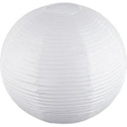 2 Pack Round Paper Lanterns, 19.68" Large Hanging Paper Lantern Lamp, Chinese/Japanese Paper Pendant Lampshade for Party Decoration, Wedding, Home Decor Paper Ceiling Lampshade