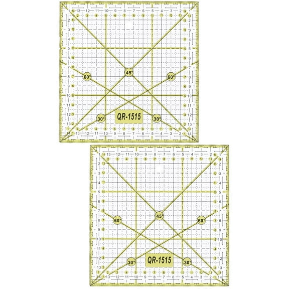 2 Pack Ruler Grid Line Sew Patchwork Straight Pins Sewing Material for