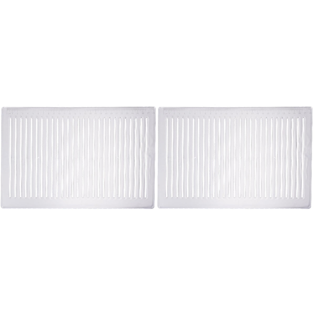 2 Pack Ruler for Students Measurement Rulers Measuring Draw Line ...