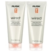 2 Pack - Rusk Wired Flexible Styling Cream, 6 oz