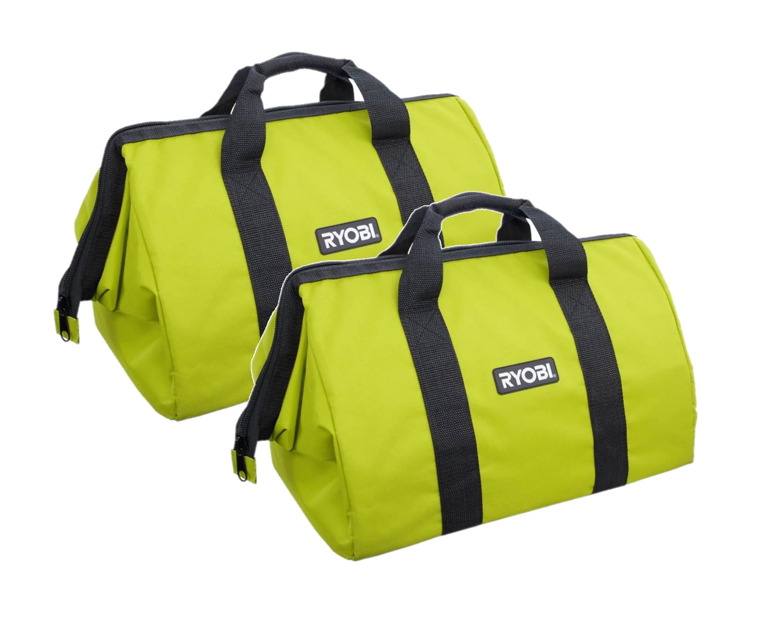 2 Pack Ryobi Large Tool Bags - 18"L x 14"H x 12"W - Bulk Packaged