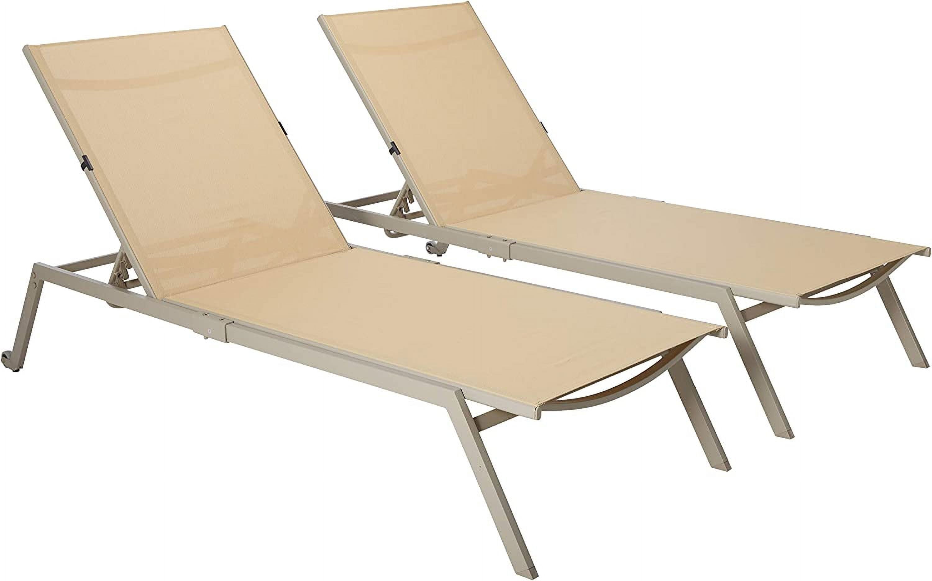 2 Pack S Chaise Lounges S Lounge Chairs S Chairs 5Position