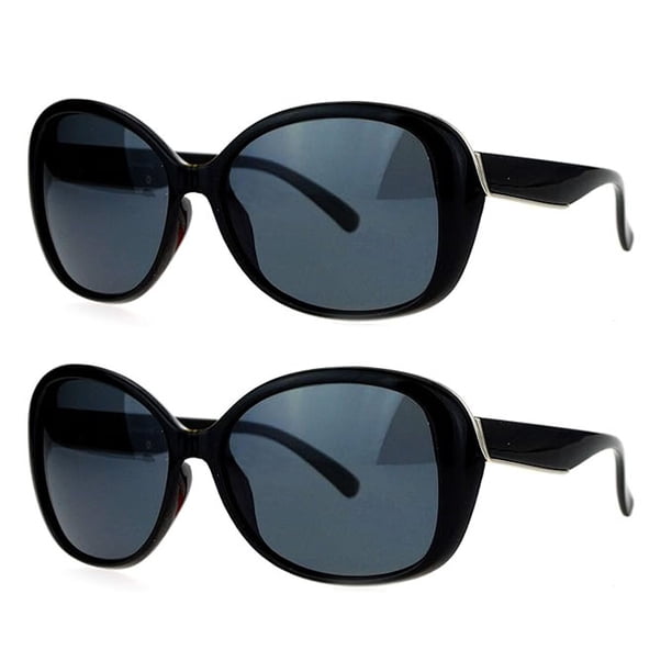 2-Pack) SA106 Antiglare Polarized Lens Oversize Butterfly  display picture 1