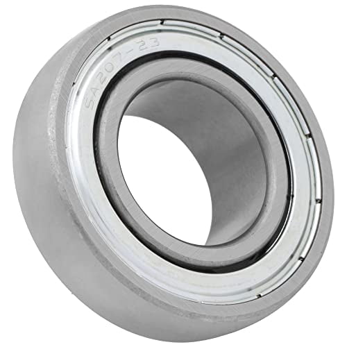 SUMMIT COLLARS SER207-23 Insert Bearing - 1-7/16" Bore, 72mm OD, Set Screw Lock