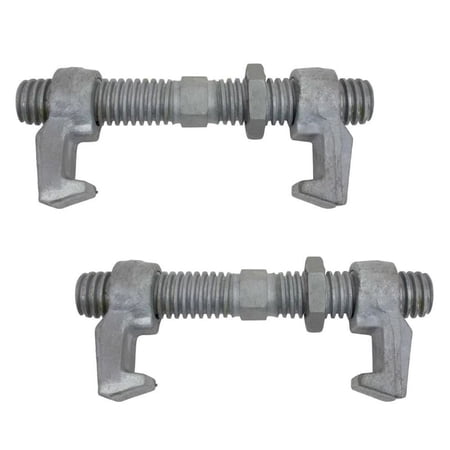 (2 Pack) SEA RAIL Shipping Container Bridge Fittings Clamp- 260 mm Clamp