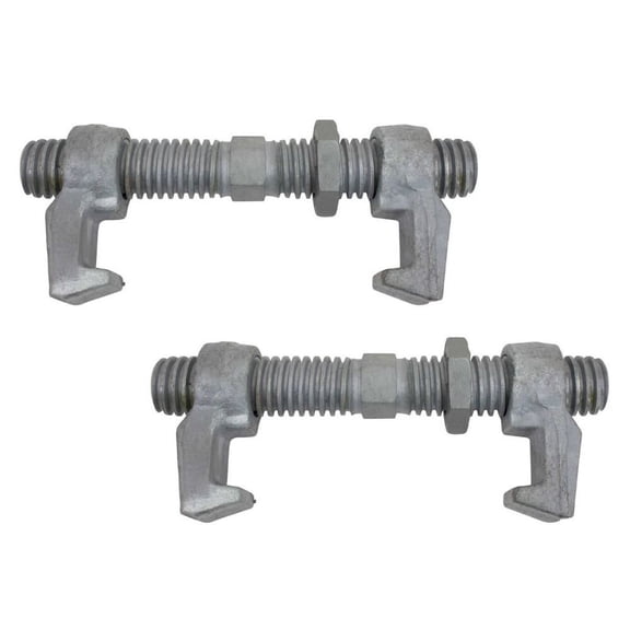 (2 Pack) SEA Rail Shipping Container Bridge Fittings Clamp - 380 mm Clamp - Used to Connect Shipping Containers Together